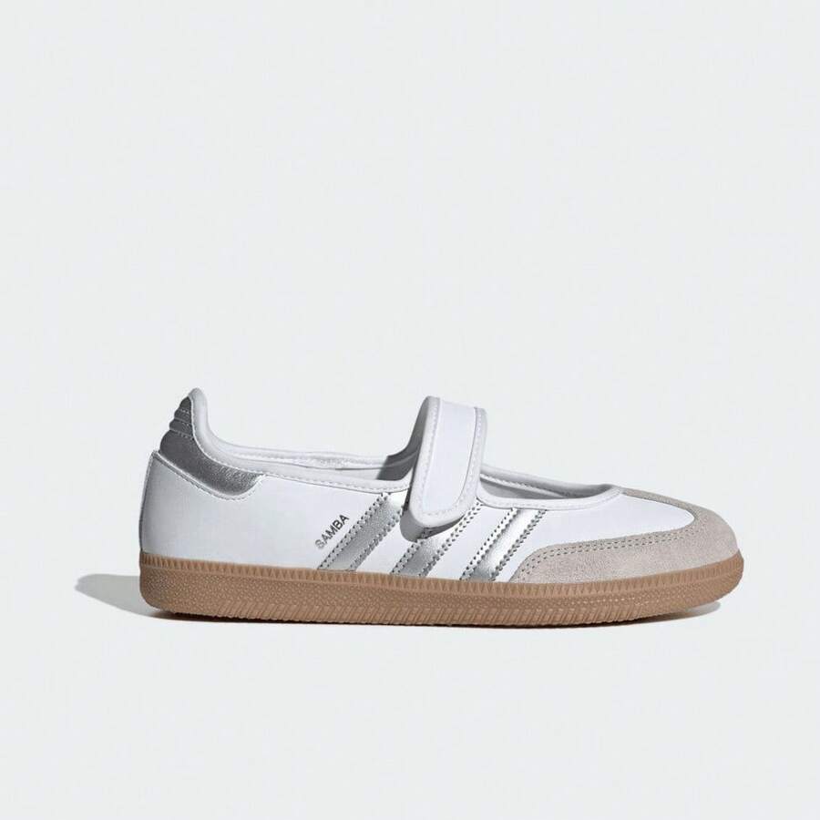 Adidas Originals Giày thể thao nữ ORIGINALS SAMBA JANE kiểu Mary Jane cổ điển KJ3785 - trắng - Xem 1