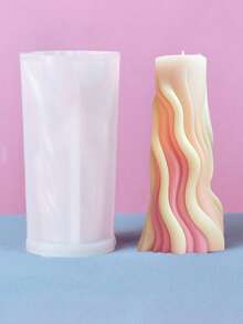 Wave Column DIY Handmade Fragrance Plaster Multifunctional Silicone Mold - Wave Column - View 3