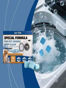 Deep Cleaning Washing Machine Effervescent Tablets - Professional Stain And Limescale Remover - Odor Eliminator Cleaner - Suitable For Front-Loading And Top-Loading Washing Machines - Powerful Stain-Dissolving Washing Balls - Essential For Washing Machine Maintenance And Home Cleaning, Providing A Fresh And Bright Clean - Multicolor - View 7