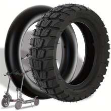 10 Inch 10x2.75-6.5 Electric Scooter With Inflatable Tires, Thickened Off-Road Puncture-Proof Vacuum Tires, Anti-Slip Electric Scooter - 10*2.75 Tire+Tube - View 3
