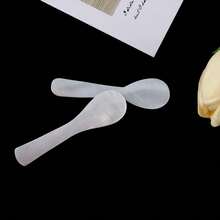 Natural Conch Shell Ice Cream Coffee Spoon Caviar Spoon Seashells Stirring Spoons Teaspoon Kitchen Tool - View 3