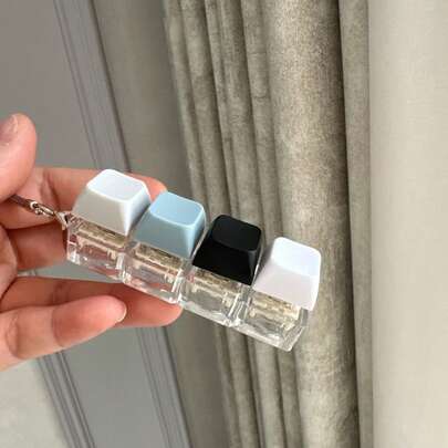 1pc Four-Key Sensory Box, Perfect Gift For Friends And Family, Relieves Finger Pressure, Auditory Soothing Toy, Suitable For Holiday Gifts, Stocking Stuffers, Party Favors, Pranks, Desktop Decor, Car Decor, Keychains, Fish Tank Decor, And White Elephant Gifts