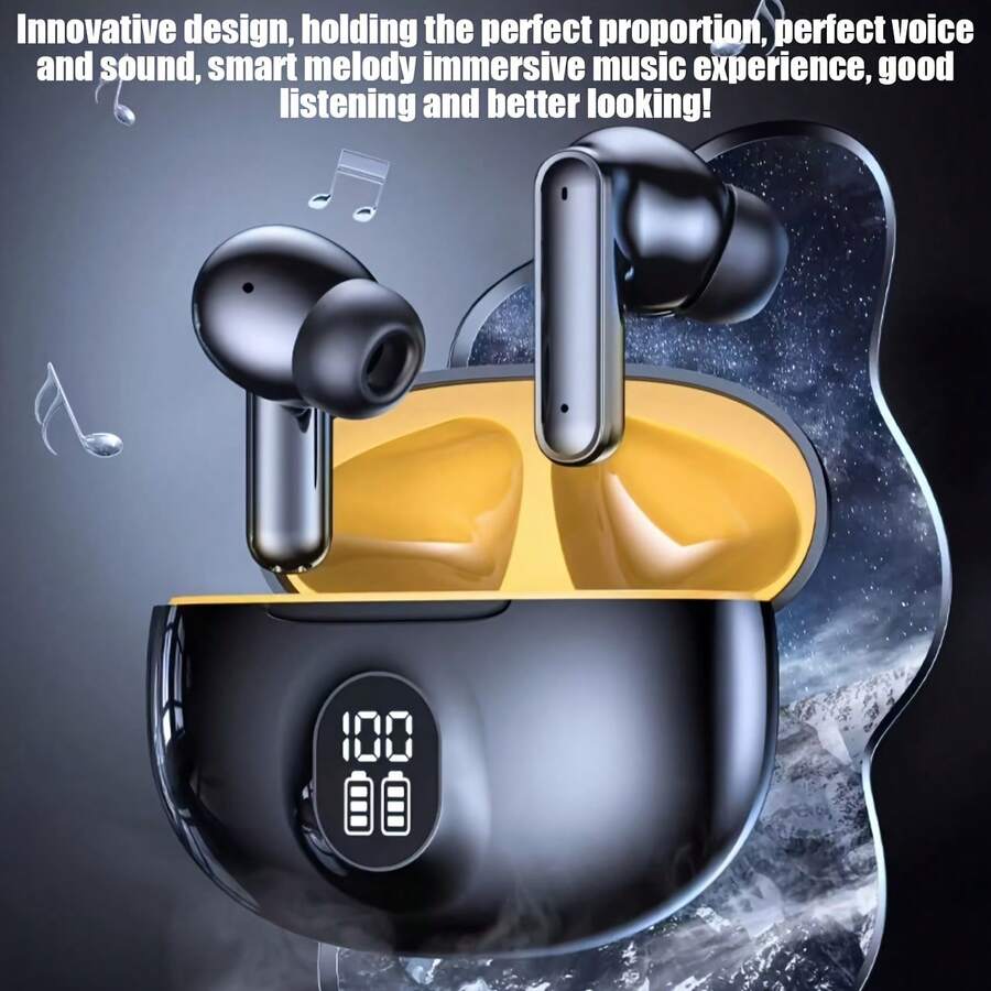 Ear 真无线耳机，拥有持久续航、高保真立体声、降噪功能、无线连接、音量控制、USB 充电、双麦克风，是游戏玩家的理想之选 - 动漫主题 - 查看 1