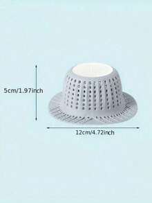 Bathroom Drain Filter, Prevents Clogging, Silicone Drain Cover, Hair Catcher Strainer - Multicolor - View 12