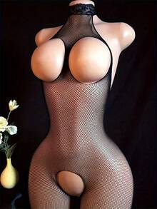 New Sexy Lingerie Porno Sexy Costumes Erotic Langerie Lenceria Mujer Transparent Plus Size Women Sexy Hot Erotic Lingerie - 黑色 - 查看 1