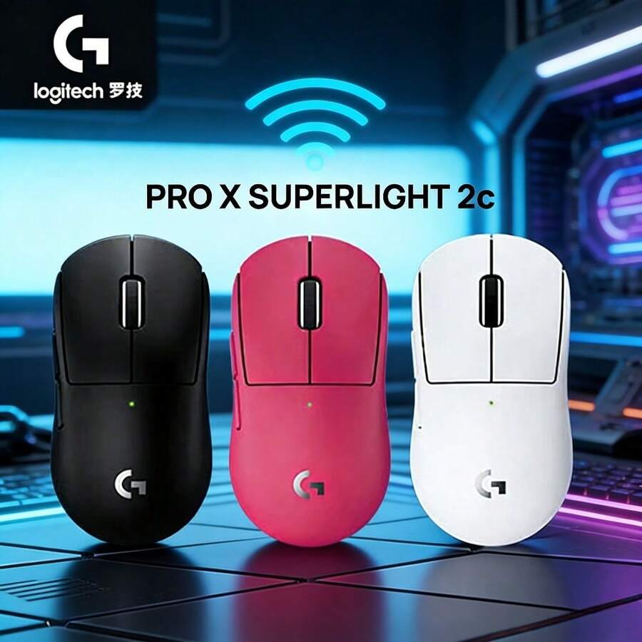 Logitech PRO X SUPERLIGHT 2c Wireless Gaming Mouse, Designed For Small Hands, Ultra-Lightweight, Full Interface Coverage, High-Speed Transmission - View 1