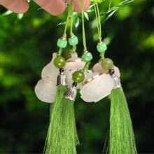 Hollowed-Out Scented Ball Pendant, Luminous Aromatherapy Ball For Personal Wear, Car Hanging Ornament, Phone Accessory, Ancient Style - Narcissus Tassel Sachet - View 5