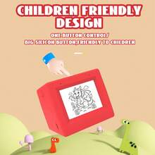 AI迷你打印机，便携式热敏无墨AI语音贴纸打印机，可用于打印图片、照片、笔记、清单、DIY作品、礼品，适用于家庭/学校/办公室/旅行等各种场合，随时随地实现您的创意。 - 彩色 - 查看 8