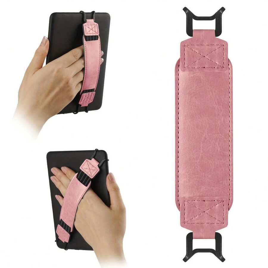 Universal Soft Hand Strap Suitable For 6-Inch E-Book Readers, Compatible With Kobo/PoetBook/Tolino//Paperwhite/Nook And Other E-Book Readers, Fits 6inch, 6.8inch, 7inch E-Book Devices, High-Elasticity Hand Strap With Lightweight Finger Grip - View 1