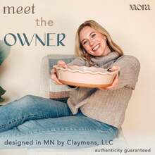 MORA Ceramic Pie Pan For Baking - 9 Inch - Deep And Fluted Pie Dish For Old Fashion Apple Pie, Quiche, Pot Pies, Tart, Etc - Modern Farmhouse Style Porcelain Ceramic Pie Plate - Chai - ColorA - 查看 2