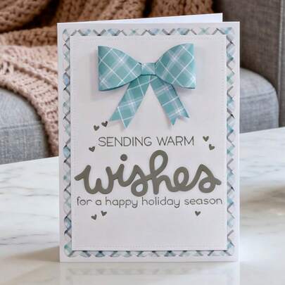 Creative Bow Dies, DIY Scrapbooking Album And Embossing Stencil, Greeting Card Making Tool, Card Paper Cutting Crafts ,Gift Card Making Template Die Cuts.