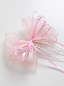 1pc Extra Large Multi-Layer Bowknot Hair Clip - Multicolor - View 3