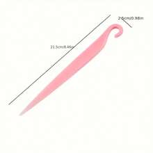 1 Pc Heavy-Duty Plastic Cake Stripper - Professional Demolding Tool With Ergonomic Handle And Edge, Ideal For Removing Buttercream And Cake Frosting. - Multicolor - View 3