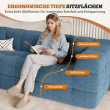 Nalupatio Sofas & Couches - 藍色 - 查看 4