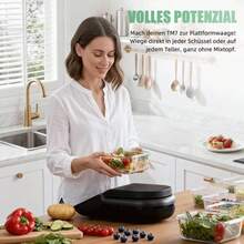 Thermomix TM7专用称重底座及保护盖（1个），无需搅拌锅即可精准称重|保护电机联轴器免受灰尘和液体侵害 - 黑色 - 查看 6