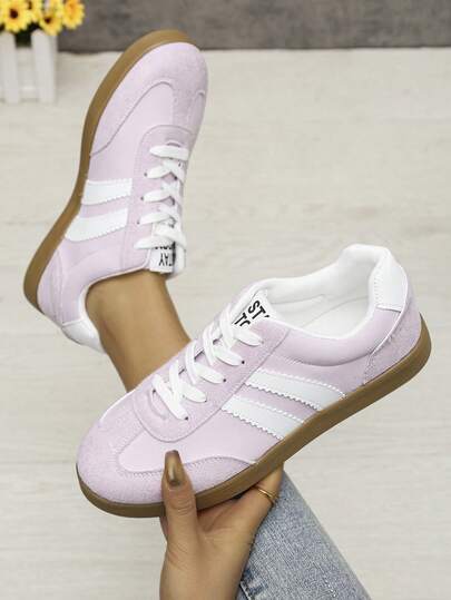 春秋新款女士低帮低跟圆头舒适系带休闲户外运动鞋，多功能运动鞋，休闲鞋，训练鞋，尺码35-43可选