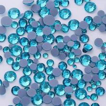 ICIQ 800pcs Mixed Size SS6-SS30 High Quality Crystal Hotfix Rhinestones, Flat Bottom Hotfix Decorative Crystals For 3D Nail Art, Clothing & Accessories DIY - Mixed Size - View 5