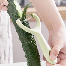 2/3件套不锈钢果蔬削皮器 - 多功能厨房必备，适用于土豆、苹果、黄瓜及所有新鲜农产品 - 彩色 - 查看 6