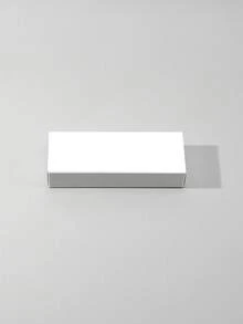 1 件男士复古双桥休闲街头风格无度数眼镜，多功能日常配饰 - 無色 - 查看 7