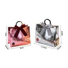 10 piezas/paquete Caja de regalo de caramelos para bodas y fiestas, caja de papel de alta gama, recuerdos, fiesta de cumpleaños, adecuada para diversos festivales y aniversarios, productos de conservación de cocina, almacenamiento doméstico, decoración del hogar - Ver 3
