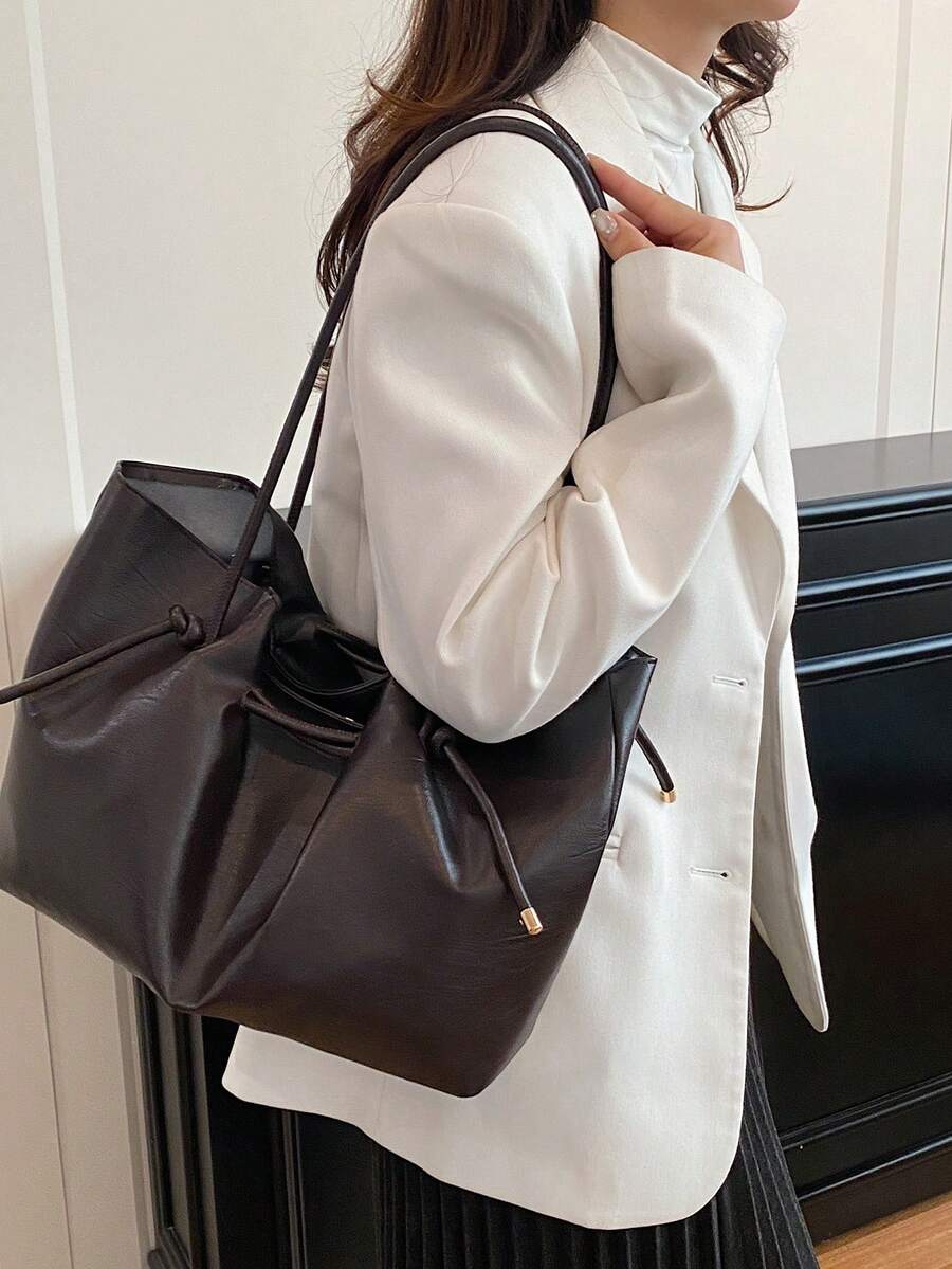 Fashionable And Exquisite Multi-Purpose Bag, 2026 New Model, Women's Large Capacity Shoulder Bag, Featuring A Casual And Retro Style For Daily Use.