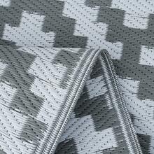 Outdoor Rug, Garden Rugs Outdoor Waterproof, Picnic Mat For Family Party, Gray Large Outdoor Rug, Camping Tent Carpet, Outdoor Mats For Front Door, Large Patio Rug, Outdoor Play Mat, Modern Large Area Rugs For RV, Backyard, Balcony, Outside Rug. - Diamond Gray - View 9
