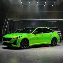 1 pieza Película de envoltura para coche verde camaleón verde manzana, película de embalaje, pegatina para coche y motocicleta con cambio de color para estilo - Adecuada para muebles, hogar, mesa de comedor interior, la mayoría de los vehículos, carrocería de coche, pegatina de modificación de accesorios de coche, película de cambio de color - Talla única para todos - Ver 6