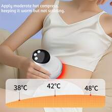 2-In-1 Smart 9-Gear Suction Adjustable Electric Acupuncture Massager, USB Portable Home Massage Device - Multicolor - View 9