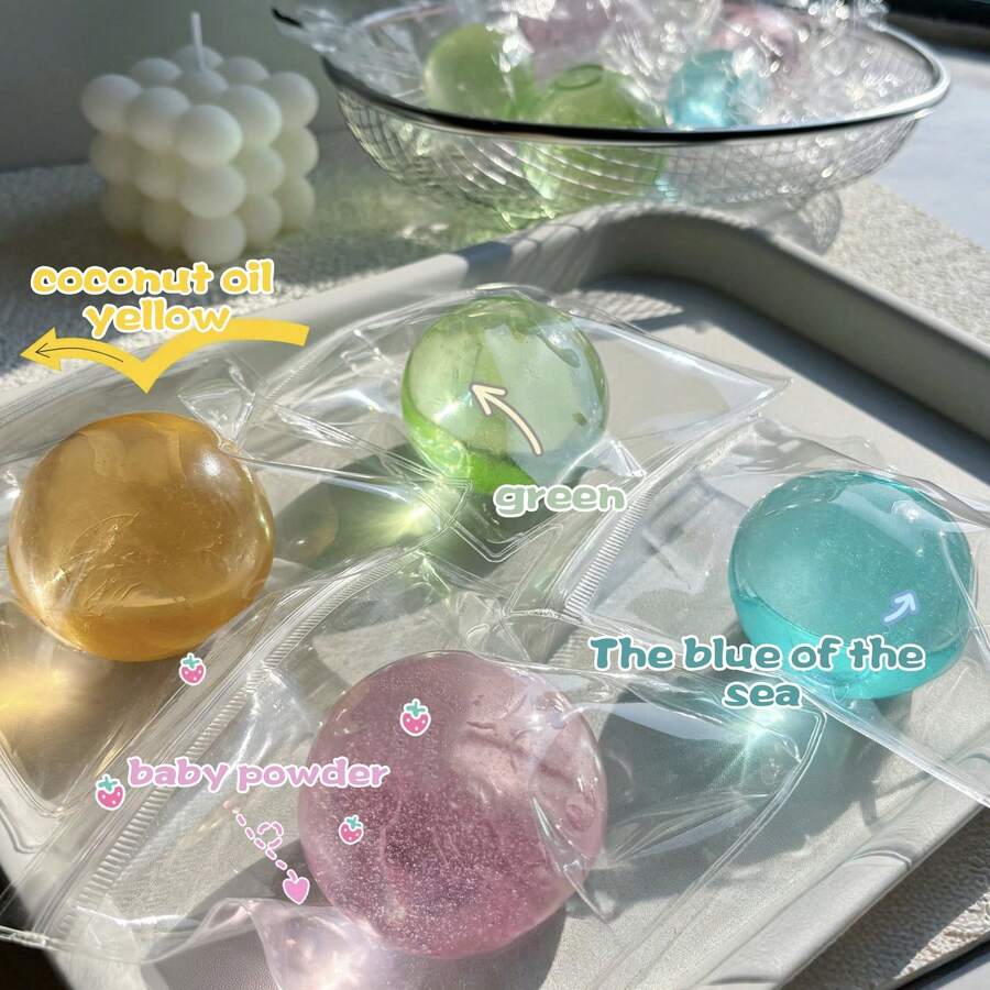 创意手工挤压玩具，减压玩具，椰子麦芽慢回弹，缓解压力，释放情绪，礼物，节日礼物，生日礼物，完美礼物