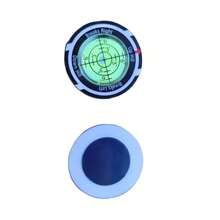 Putt Ball Marker, High-Precision Round Green Reader, Placement Aid, Slope Reader, 1. TXAU - White - View 9