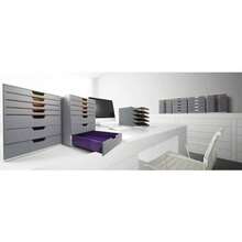 DURABLE VARICOLOR 10 Desk Storage Box Gray and Multicolor 761027 - Varios colores - Ver 2
