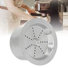 Cápsulas de café recargables de acero inoxidable - Cápsulas de café reutilizables con doble filtración para máquinas de café CAFFITALY y TCHIBO, accesorios de servicio de café - Ver 8