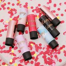 1/5/10/20个装婚礼手持彩纸礼炮，婚礼庆典鲜花喷洒器，派对用品，拍照道具，生日派对 - 彩色 - 查看 1