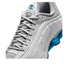 Nike Shox R4 'Metallic Silver White Blue Lagoon' - Bạc - Xem 4