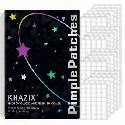 24pcs Acne Patches, Transparent Round Scar Covering Stickers, Multi-Functional Scar Concealer, Invisible Body Blemish Concealer (Non-Cosmetic) Acne Patches