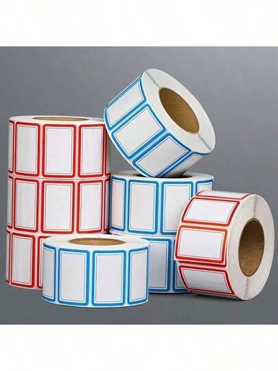 1000pcs No Residue Waterproof Oil-Proof Labels - Suitable For Refrigerator, Freezer, Food Storage Room And Kitchen Organization - Perfect For Food Containers, Jars, Meal Prep, Label Stickers (1000pcs), Food Pantry Labels, Minimalist Design, Oil-Resistant Material, Busy Households, Thank You Stickers, Birthday Stickers, Gift Labels, Label Stickers.