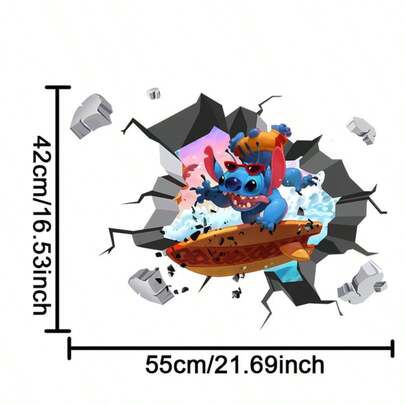 Hình dán tường trang trí tiệc hoạt hình Stitch | Hình dán phòng trẻ em hoạt hình Stitch dễ thương | Hình nền trang trí tiệc hoạt hình Stitch dễ thương cho ngày lễ | Quà tặng bất ngờ, Quà tặng ngày lễ tuyệt vời nhất | Trang trí tiệc hoàn hảo, Trang trí nhà cửa, Trang trí phòng hoàn hảo, Quà tặng ngày Valentine | Phụ kiện trang trí bối cảnh | Hình nền trang trí tiệc hoàn hảo | Trang trí không khí tiệc tùng