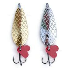 1个/批 钓鱼勺形饵 8克 硬饵旋转亮片拟饵 钓鱼配件 - 彩色 - 查看 3