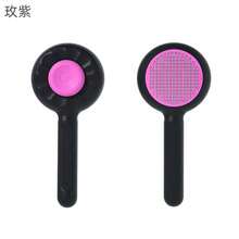 Cat Deshedding Brush, Bathing & Massage Cat Comb, Rabbit Brush For Removing Loose Hair, Knot Removing Cat Brush - Pink - View 9