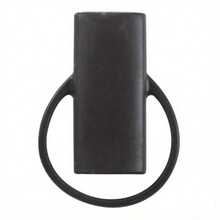 Colorful Silicone Lighter Case Protector - Durable, Scratch-Resistant, Anti-Slip Design With Drawstring Closure, Ideal For Cigarette Accessories & Lighter Storage, Lighter Protection Sleeve|Vibrant Lighter Case|Silicone Material - màu đen - Xem 3