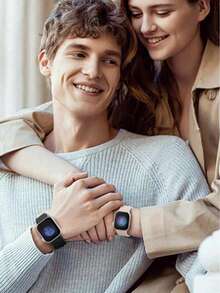 Braided Elastic Single Loop Watch Band Compatible With Apple Watch Ultra 49mm, 45mm, 44mm, 46mm, 42mm, 41mm, 40mm, 38mm, Unisex, Soft Nylon Elastic Woven Material, Suitable For Ultra 2, 3 And Series 11/10/9/8/7/6/5/4/3/2/1 SE, Great Gift For Students Back To School - Silty Sand Color - View 3