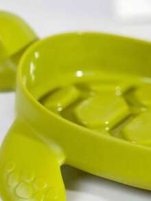 1pc Creative Soap Dish, Cute Cartoon Turtle Soap Holder, Bathroom Storage Rack, Waterless Drainage Soap Tray - Multicolor - View 8