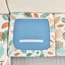 Capa de almofada de sofá estampada e elástica (1 peça), antiderrapante, ideal para sala de estar, quarto e áreas externas. Protege o sofá contra manchas de animais de estimação, perfeita para todas as estações. Serve em sofás de um, dois, três ou quatro lugares em formato de L. Capa de almofada para encosto com tema de outono. - Multicolorido - Ver 10