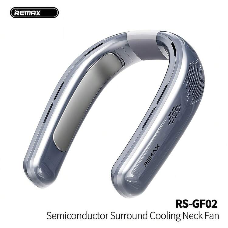 REMAX RS-GF02 Semiconductor Neckband Cooling Fan: Made Of Flexible