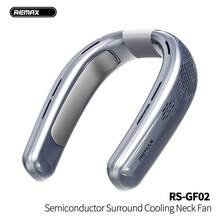 REMAX RS-GF02 半導體掛脖環繞冷凍風扇 彈性矽膠 外觀創新時尚 長時間冷凍片環抱式冰爽體驗 - 掛脖式 - 查看 9