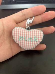 One Pink Lace Flower Pencil Case (Heart-Shaped Keychain Not Included). Unique, Large-Capacity Stationery Organizer And Simple, Cute Makeup Bag. Student Stationery Supplies. The Perfect Back-To-School Gift. Great Gift To Exchange Between Students - Floral Pencil Case - View 9