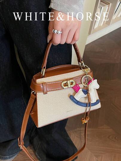 Stylish Handbag For Women, New Fashionable Versatile Shoulder Bag For Work And Outings