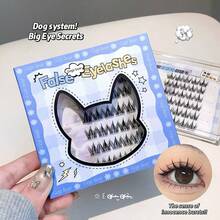 2026 New Gege Bear Segmented False Eyelashes, Beginner-Friendly, Natural Look, Ideal Valentine's Day Gift, Easy To Wear Daily Eye Makeup - View 4