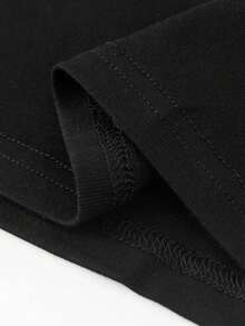 180GSM Pure Cotton Printed T Shirt With Save The Bees Honeycomb Design For Bees Lovers Beekeeper Beekeeping Soft Breathable Comfortable Durable Easy To Clean Stain Resistant With Fine Knitting Craft Perfect For Nature Awareness Events - Black - View 6