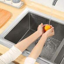 水槽防水贴纸台面防霉胶带隔热铝箔厨房浴室配件 - 銀色 - 查看 8